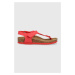 Detské sandále Birkenstock Kairo HL červená farba