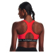 Podprsenka Under Armour Hg Armour Mid Padless Radio Red