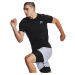 Tričko Under Armour Hg Armour Fitted SS Tee Black/ White M