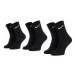 Nike Súprava 3 párov vysokých ponožiek unisex SX7676 010 Čierna