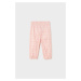 Detské bavlnené nohavičky Mayoral ružová farba, vzorované