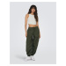 Biele dámske crop top tielko ONLY Vilma