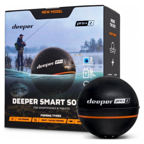 Deeper pro+ 2 smart nahadzovací sonar wifi s gps