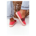 Espadrilles On A Braided Sole Big Star Red 37