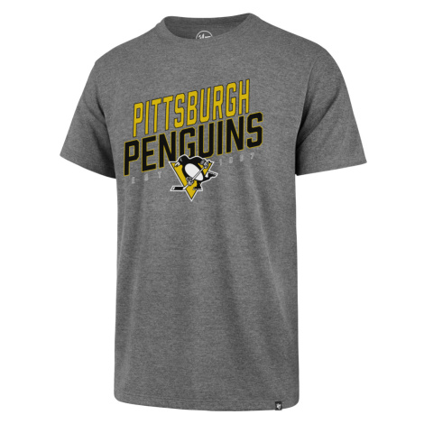 Pittsburgh Penguins pánske tričko 47 echo tee grey 47 Brand