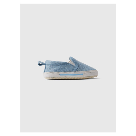 Modré baby džínsové slip on tenisky GAP