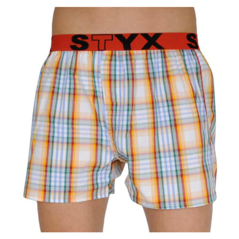 Men's briefs Styx sports rubber multicolored