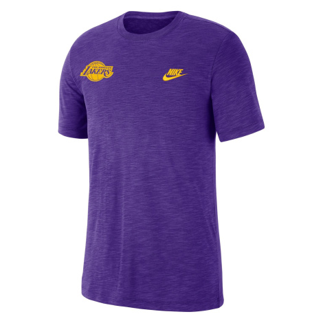 Nike NBA Los Angeles Lakers Essential Club Tee Field Purple - Pánske - Tričko Nike - Fialové - F