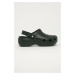 Šľapky Crocs Classic Platform Clog dámske, čierna farba, 207989