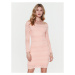Guess Úpletové šaty Amelie W3GK19 Z2YL1 Ružová Slim Fit