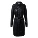 EDITED Košeľové šaty 'Farha'  čierna