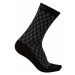 CASTELLI Cyklistické ponožky klasické - SFIDA 13 LADY WINTER - čierna/šedá