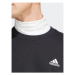 Adidas Mikina Essentials French Terry Embroidered Small Logo Sweatshirt IC9329 Čierna Regular Fi