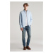 KOŠEĽA GANT SLIM OXFORD SHIRT LIGHT BLUE