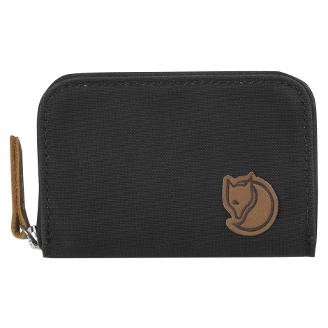 Peňaženka Fjällräven Zip Card Holder Farba: tmavosivá