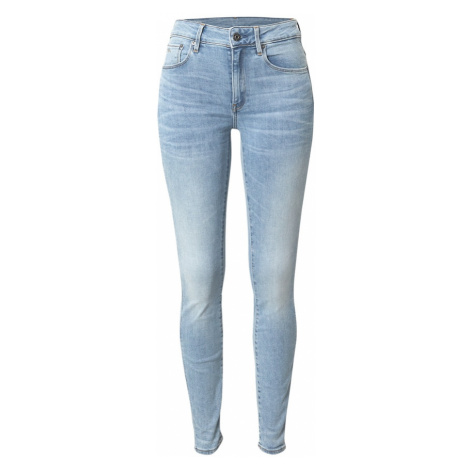 G-STAR Džínsy '3301 High Skinny Wmn'  modrá denim G-Star Raw