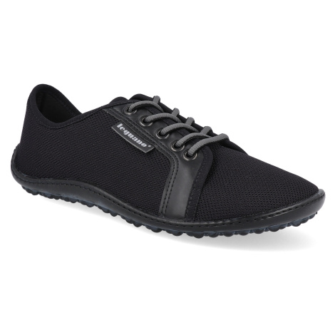 Tenisky Barefoot Leguano - City black