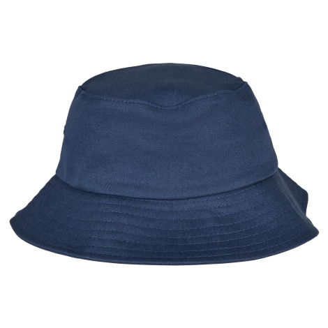 Children's Navy Beanie Flexfit Cotton Twill Bucket