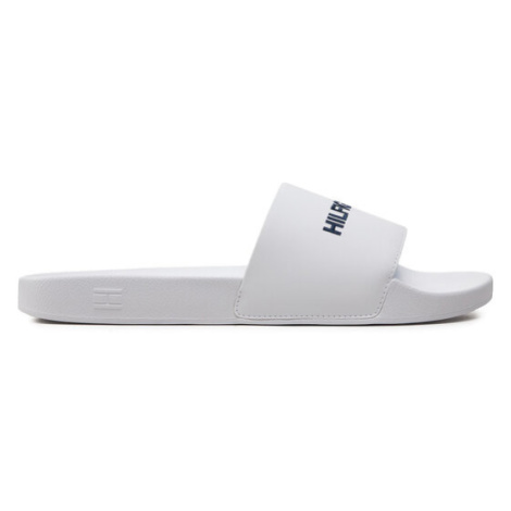 Tommy Hilfiger Šľapky Hilfiger 85 Pool Slide FM0FM05021 Biela