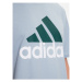 Adidas Tričko Essentials Single Jersey Big Logo T-Shirt IJ8576 Modrá Regular Fit