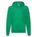 Zielona bluza męska z kapturem Lightweight Hooded Sweat Fruit of the Loom