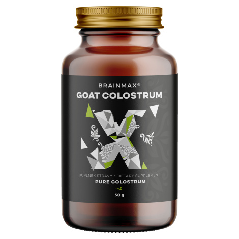 BrainMax Goat Colostrum, kozie kolostrum v prášku, 50 g