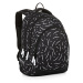 Bagmaster DIGITAL 23 A studentský batoh - černo bílý černá 34 l 230219