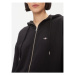 Gant Mikina Rel Shield Zip Hoodie 4204665 Čierna Relaxed Fit