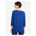 Tričká s dlhým rukávom pre ženy Desigual - modrá