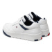 Tommy Hilfiger Sneakersy Low Cut Lace-Up Sneaker T3X9-33638-1351 Biela