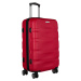 Peterson červená 5-dielna sada cestovných kufrov [DH] PTN 5806-SET