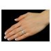 Strieborný prsteň AMELIA s Brilliance Zirconia