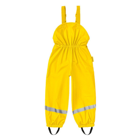 Playshoes Detské nepremokavé nohavice na traky (žltá)