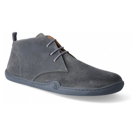 Barefoot zimné členkové topánky bLIFESTYLE - ClassicStyle bio wax grey