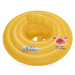 Inflatable baby seat ring žltá