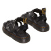 Kožené sandále Dr. Martens Gryphon Alt dámske, čierna farba, DM30747001