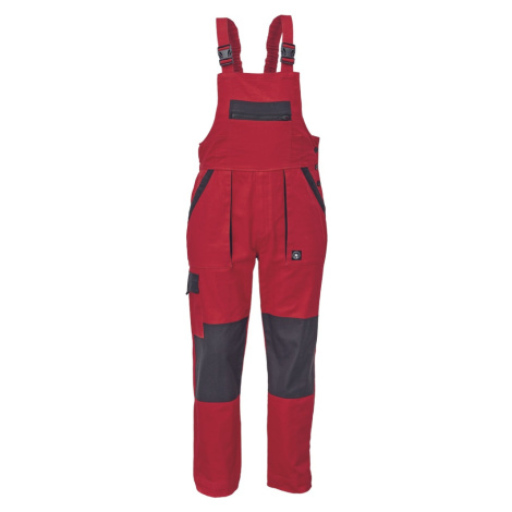Cerva Max Neo Pánske pracovné nohavice s trakmi 03530034 červená