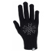 Lotto ELIS Dámske pletené rukavice, čierna, veľkosť