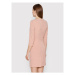 Rinascimento Každodenné šaty CFC0107298003 Ružová Slim Fit