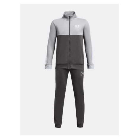 Under Armour UA CB Knit Track Suit-GRY - Boys