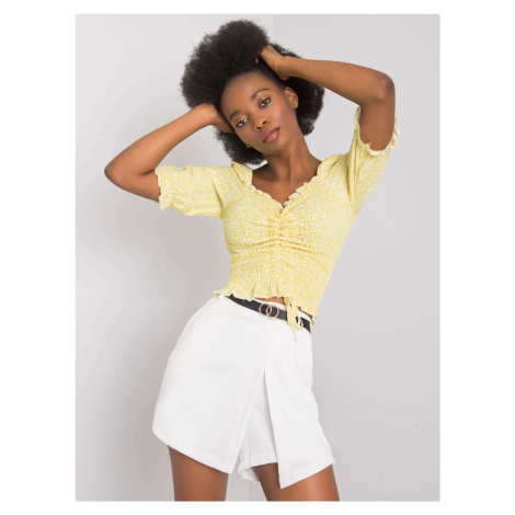 Blouse-RO-BZ-2516-1.39P-light yellow Rue Paris