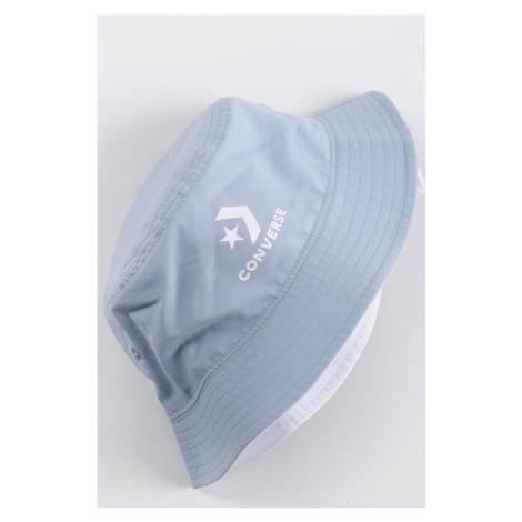 Modro-biely obojstranný klobúk Star Chevron Logo Reversible Bucket Hat Converse
