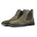 Ducavelli York Genuine Leather and Suede Anti-Slip Sole Chelsea Casual Boots.