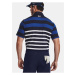 Tmavomodré športové tričko Under Armour UA Playoff 3.0 Stripe Polo