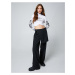 Koton Palazzo Trousers with Half Flap Detailed Pockets