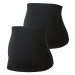 esmara® Dámsky tehotenský pás na predĺženie trička, 2 kusy (čierna)