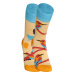 Veselé bambusové ponožky Dedoles Vták včelárik (D-U-SC-RS-C-B-1550) S