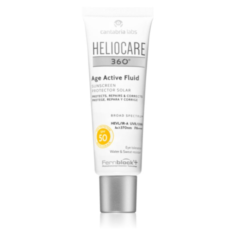 Heliocare 360° Age Active Fluid opaľovacia emulzia proti starnutiu SPF 50+