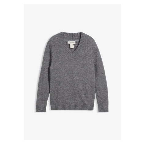 Pulóver s hrubo pleteným vzorom bonprix