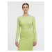 Orsay Light Green Ladies Ribbed Sweater - Women